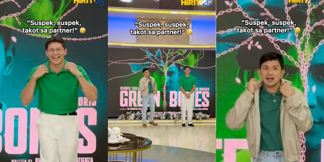 Dennis Trillo, Ruru Madrid hop on to ‘Suspect’ challenge