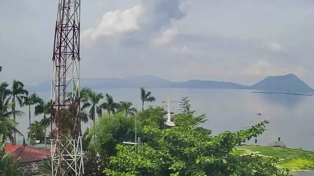 PHIVOLCS: Elevated sulfur dioxide degassing observed over Taal Volcano