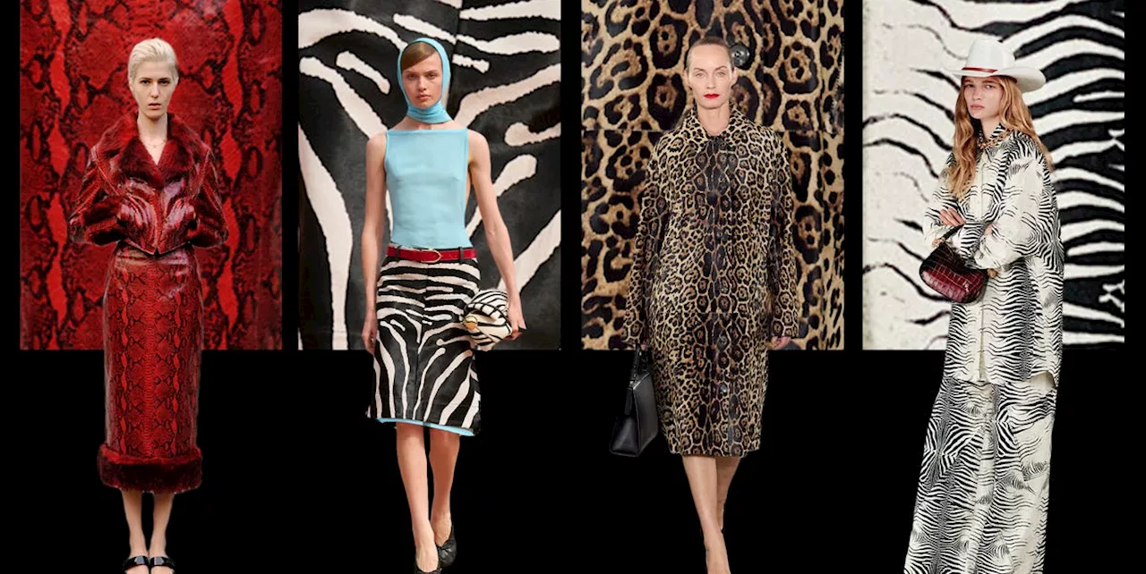 Cheetah, Leopard, Snake! Animal Prints Are Taking Over This Winter