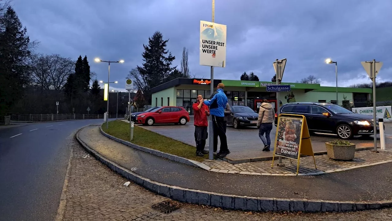  FPÖ-Plakate abgehängt – Wirbel vor der Wahl