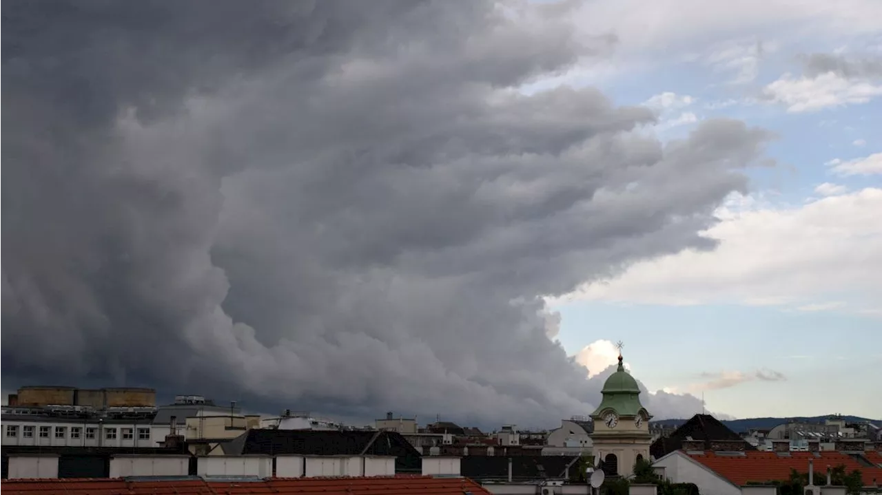 Sturm-Alarm in Österreich - Unwetter-Warnungen für vier Bundesländer ausgerufen