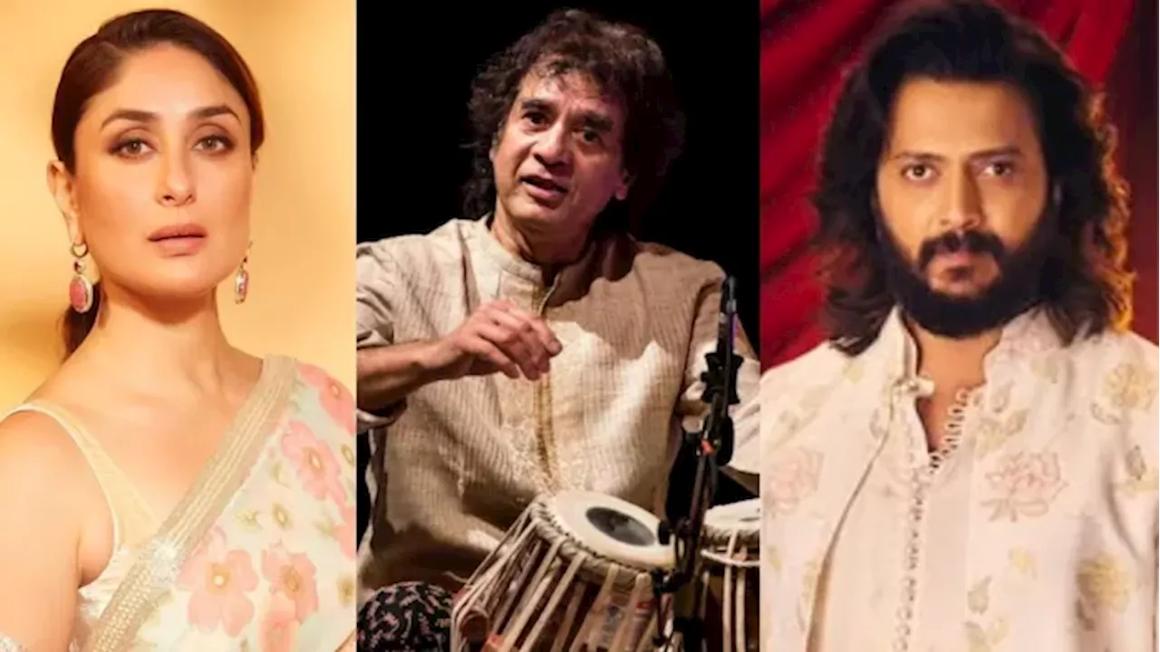 73 साल की उम्र में जिंदगी से जंग हारे Zakir Hussain, kareena kapoor से लेकर Ranveer singh तक सेलेब्स ने दी श्रद्धांजलि