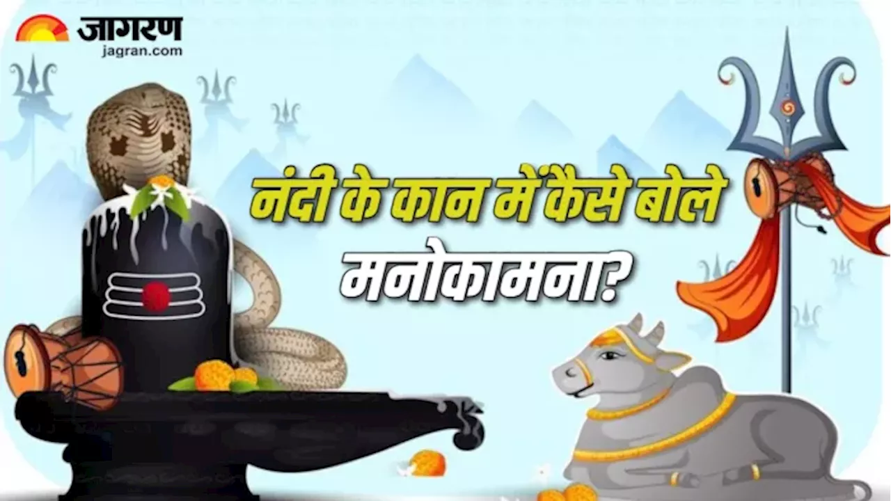 Nandi Puja: नंदी के कान में इस तरह बोलें अपनी मनोकामना, पूरी होगी हर इच्छा