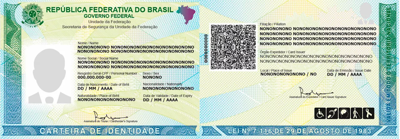 Mais de 17 milhões já tiraram nova Carteira de Identidade Nacional, diz ministério