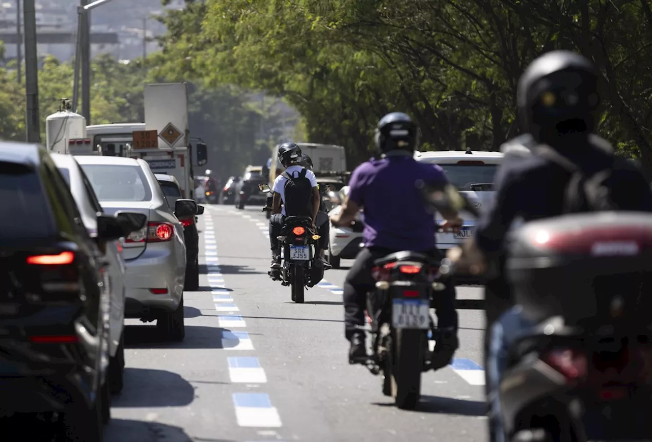 Rio inaugura segunda motofaixa, a primeira da Zona Norte, nesta segunda-feira