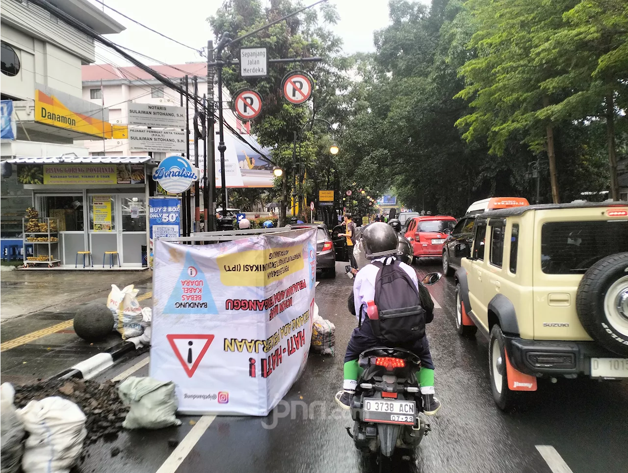 Menjelang Nataru, Polisi Minta Proyek Galian Kabel Dihentikan Sementara