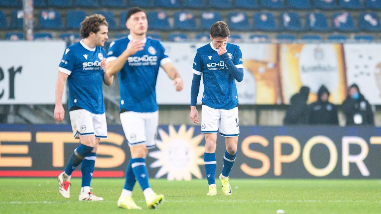 3. Liga: Arminia Bielefeld lässt erneut Stabilität vermissen