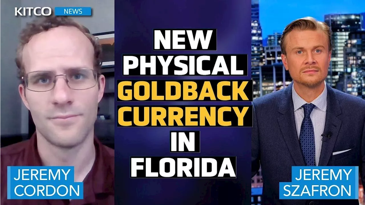 The rise of hard money: Physical gold currency launched in Florida – Goldback CEO Jeremy Cordon