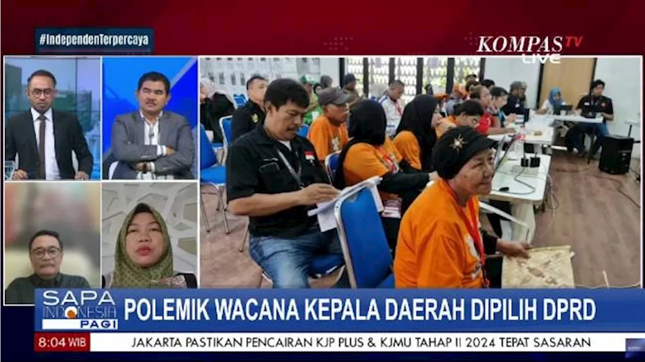 Dewan Pembina Perludem: Masyarakat Cenderung Sensitif Soal Pengambilan Hak Memilih Secara Langsung