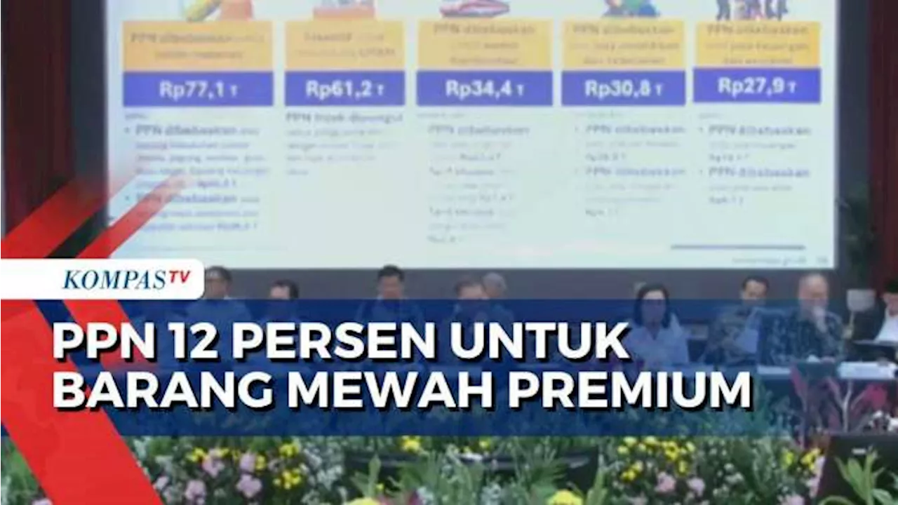 Pemerintah Terapkan PPN 12 Persen Mulai Januari 2025, Kecuali Kebutuhan Pokok-Jasa Tertentu