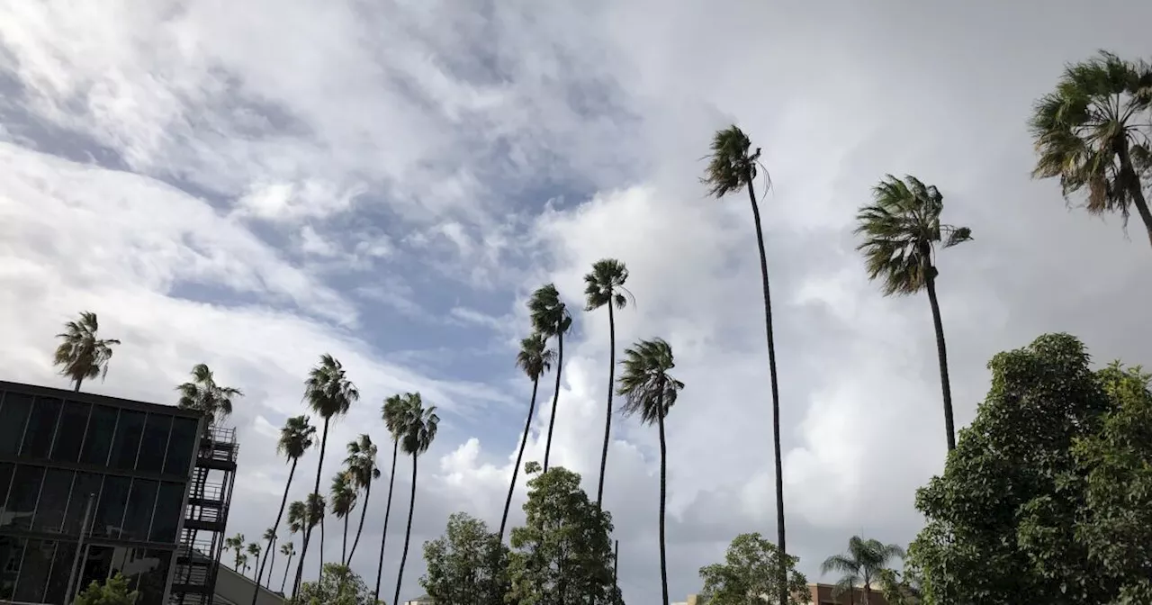 Moderate winds expect to pick up mid-week in San Diego County