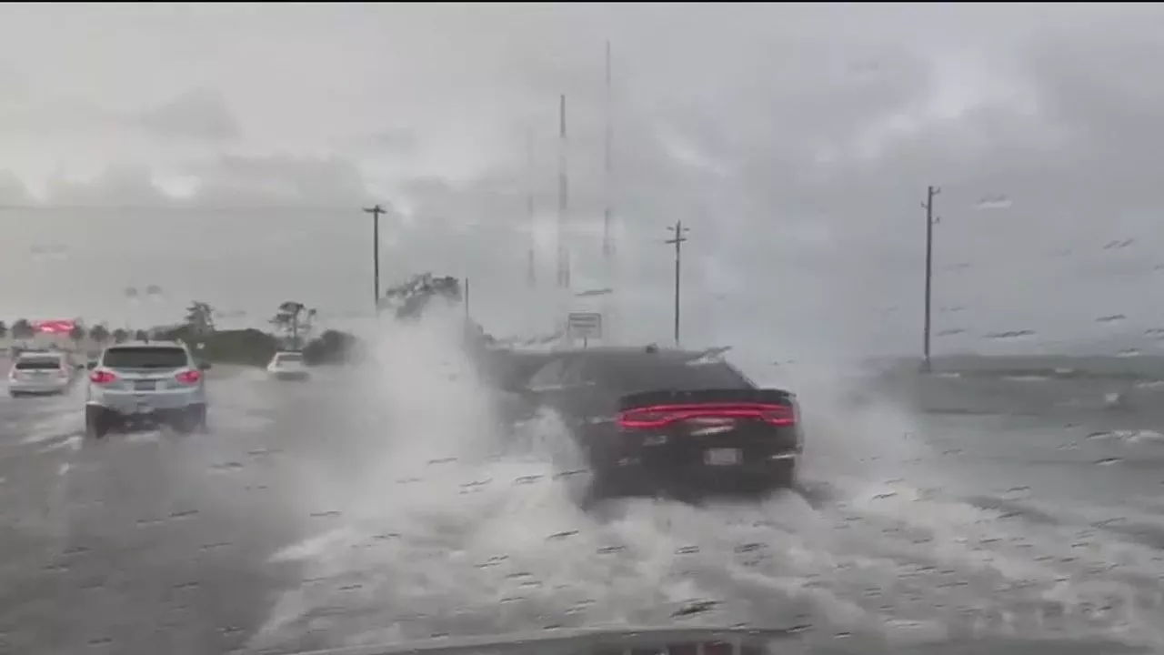 King Tides, highest of the season, roll over San Francisco's Embarcadero