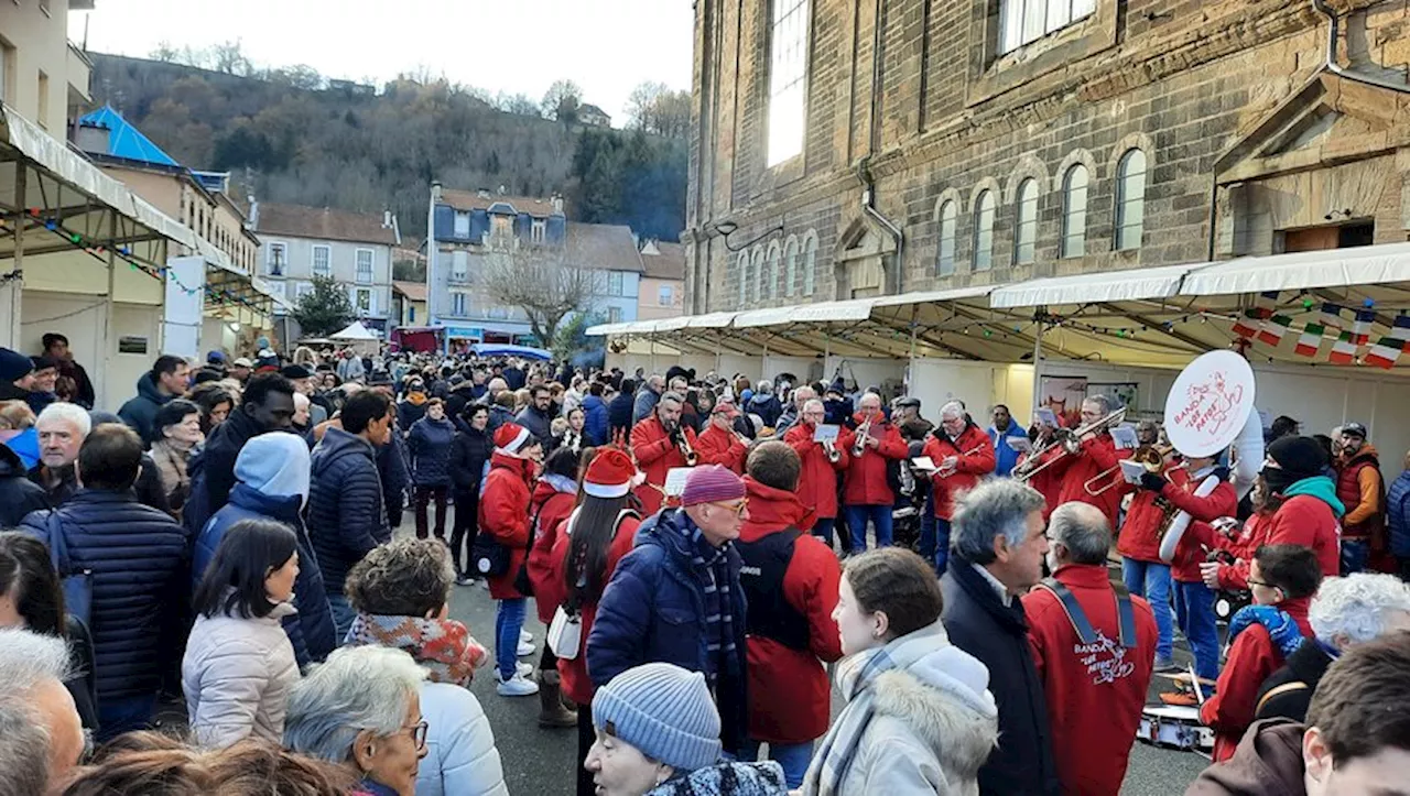 Une belle affluence pour le marché de Noël de Decazeville