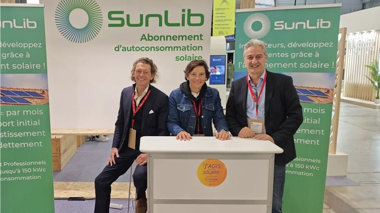 Sunlib, une formule d’abonnements solaires pour 'révolutionner' le marché du photovoltaïque à Aix