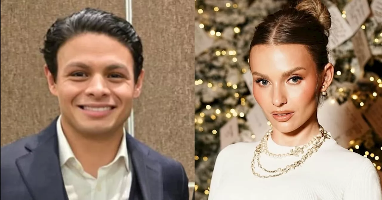 Irina Baeva lleva a Giovanni Medina a fiesta navideña, ¿Confirman rumores de romance?