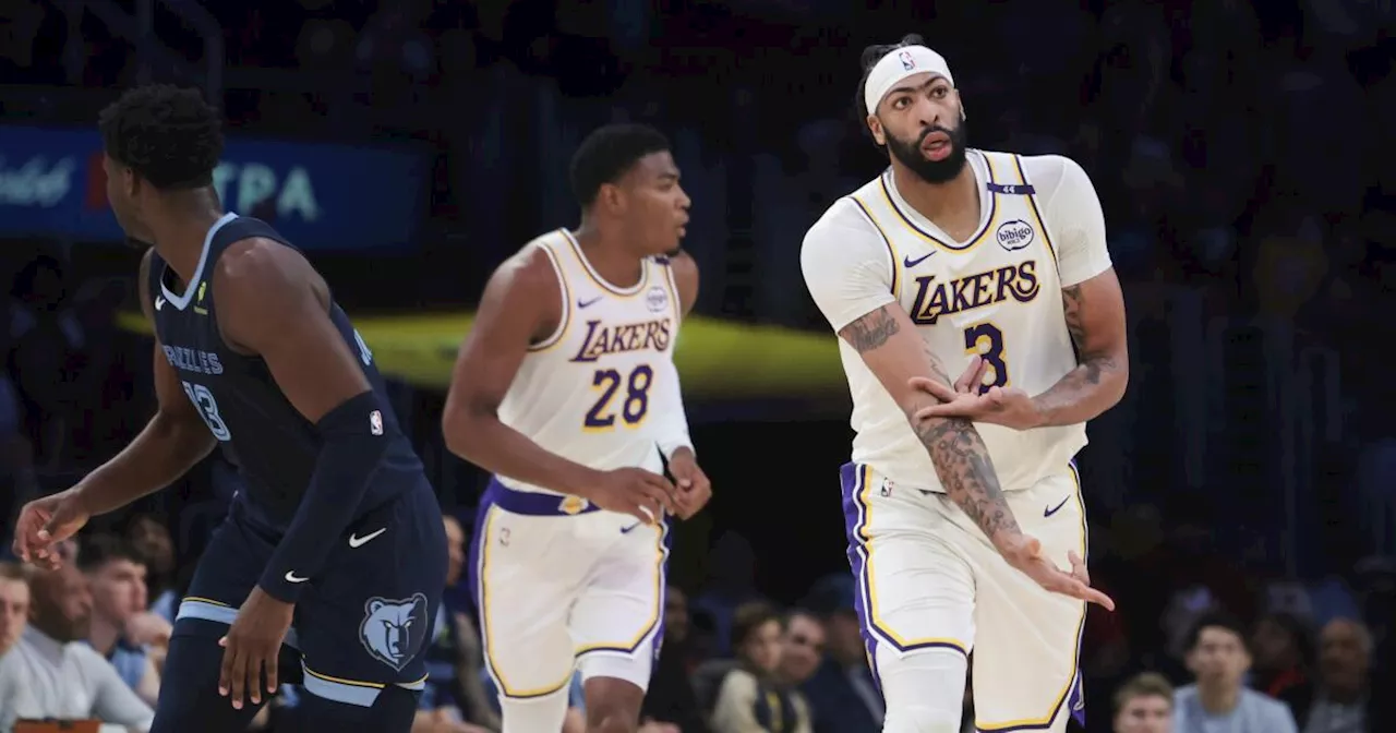 LeBron James returns and Lakers overcome Anthony Davis injury scare in win