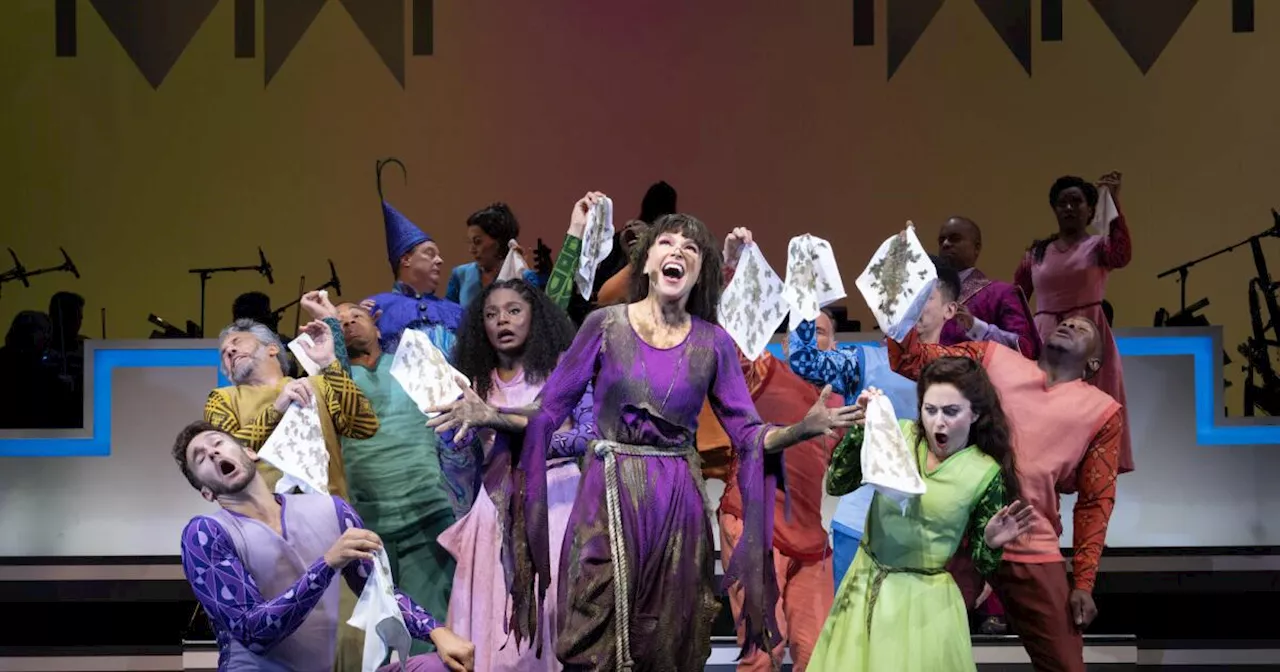 Sutton Foster delights in Carol Burnett's role in 'Once Upon a Mattress' at the Ahmanson