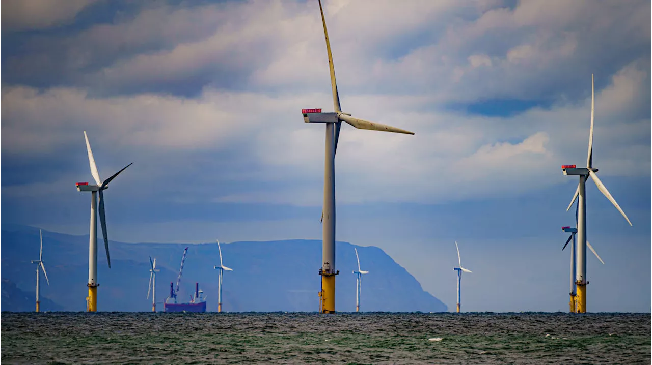 Britain’s turbines set new wind record ‘taking centre stage in clean energy mix’