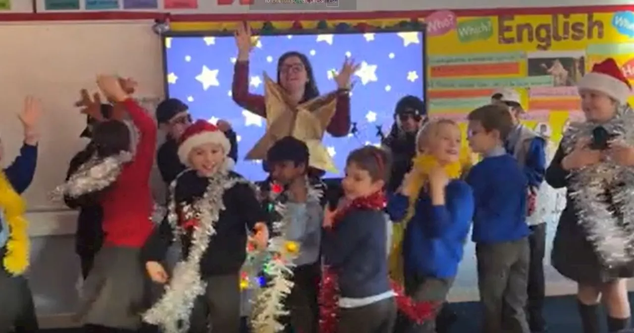 Leeds schoolkids' mesmerising festive music video - and it's for a special cause