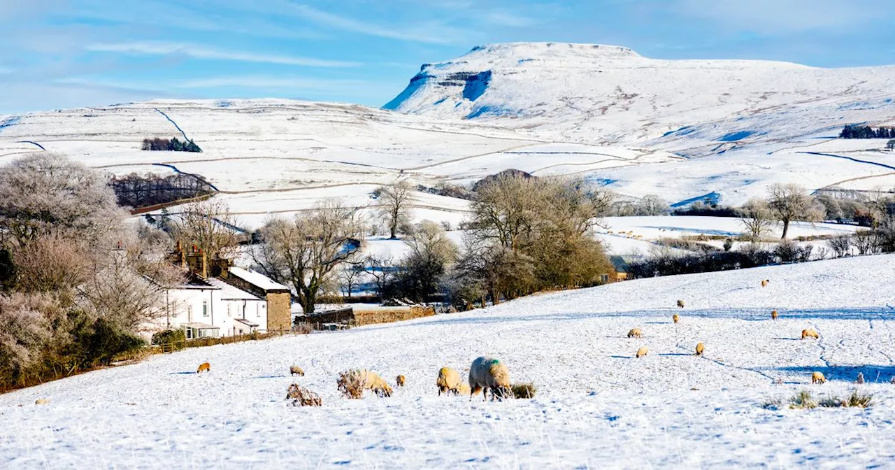 UK weather maps show when 566-mile wall of snow brings -4C freeze