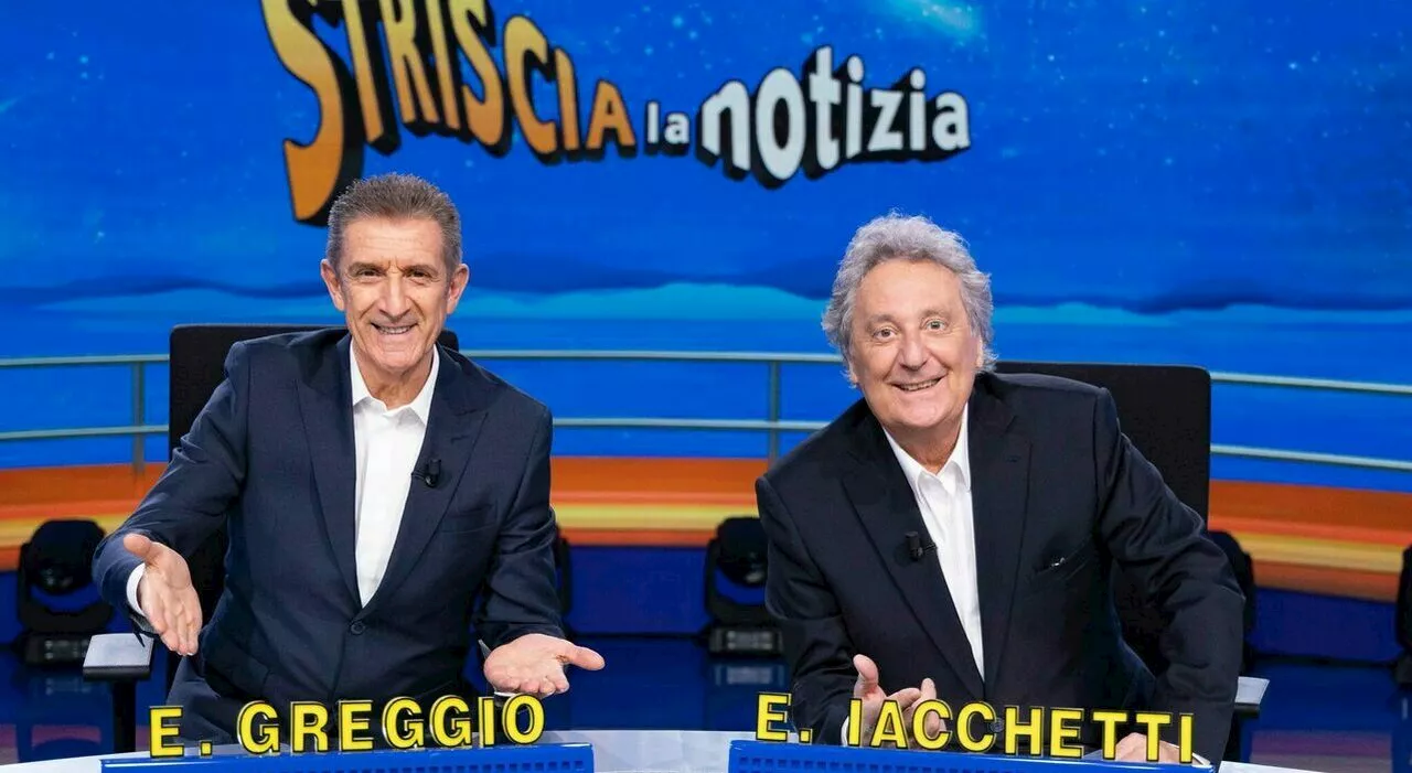 Iacchetti e Greggio tornano a Striscia: «Per noi è come essere al liceo. Il primo giorno arrivai con 4 ore di