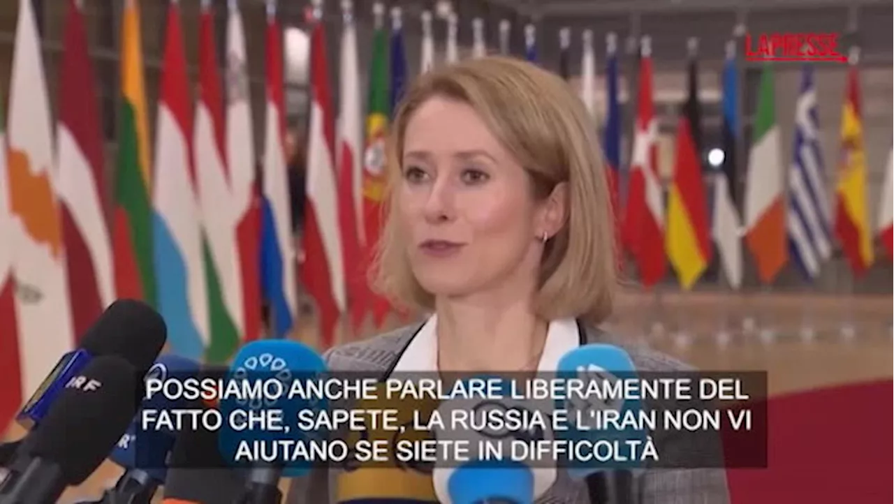 La Kallas in Siria: &#034;Russia e Iran hanno abbandonato Assad, dimostra che sono deboli&#034;