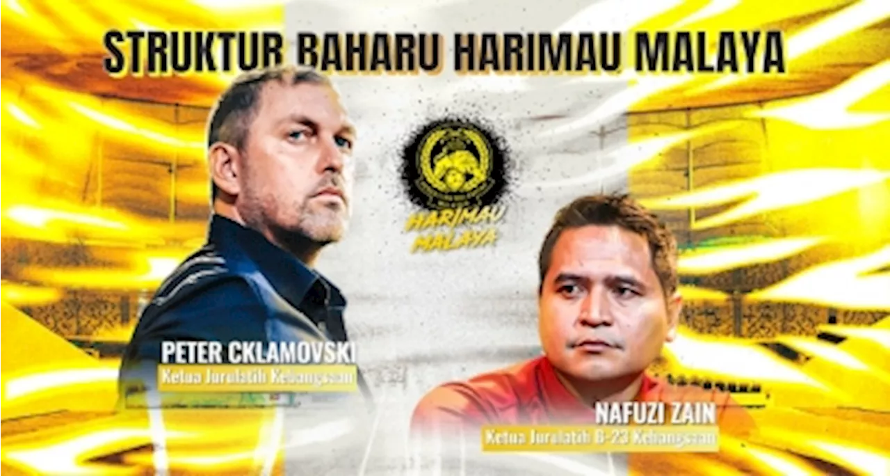 Postecoglou’s former assistant Cklamovski named as Harimau Malaya coach, as FAM announces major restructuring