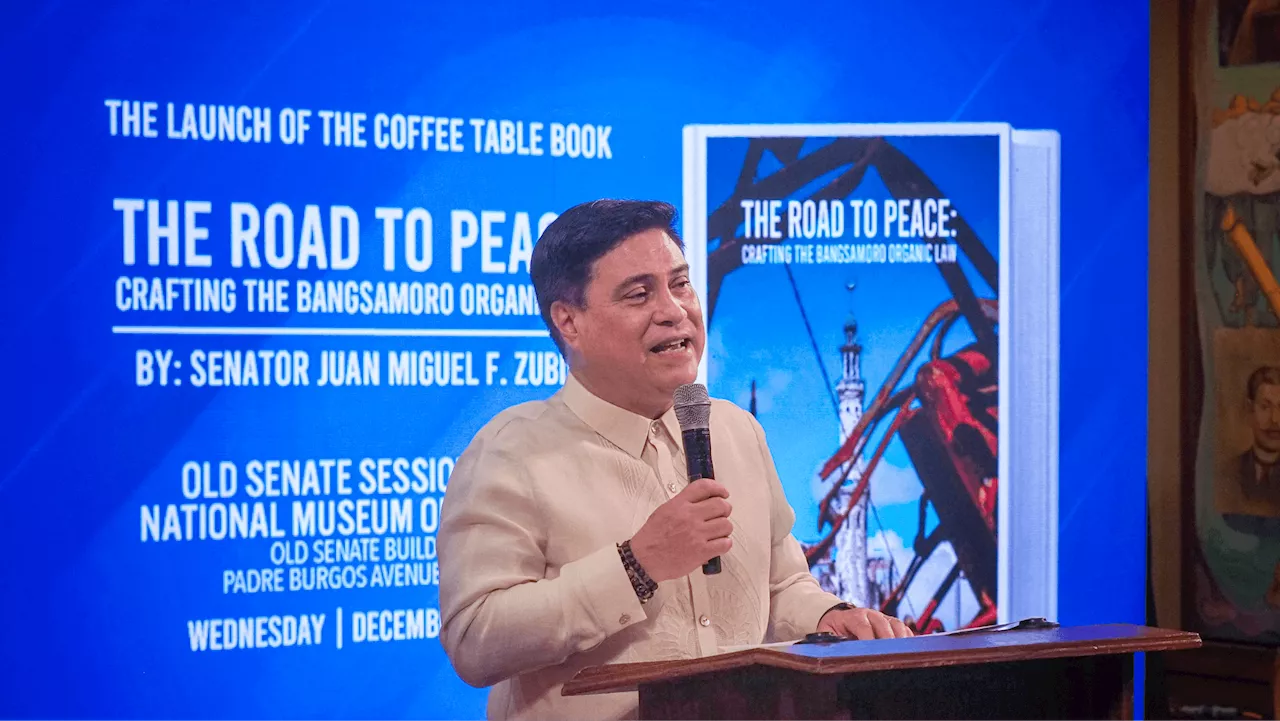 Juan Miguel Zubiri is on the road to peace in Mindanao