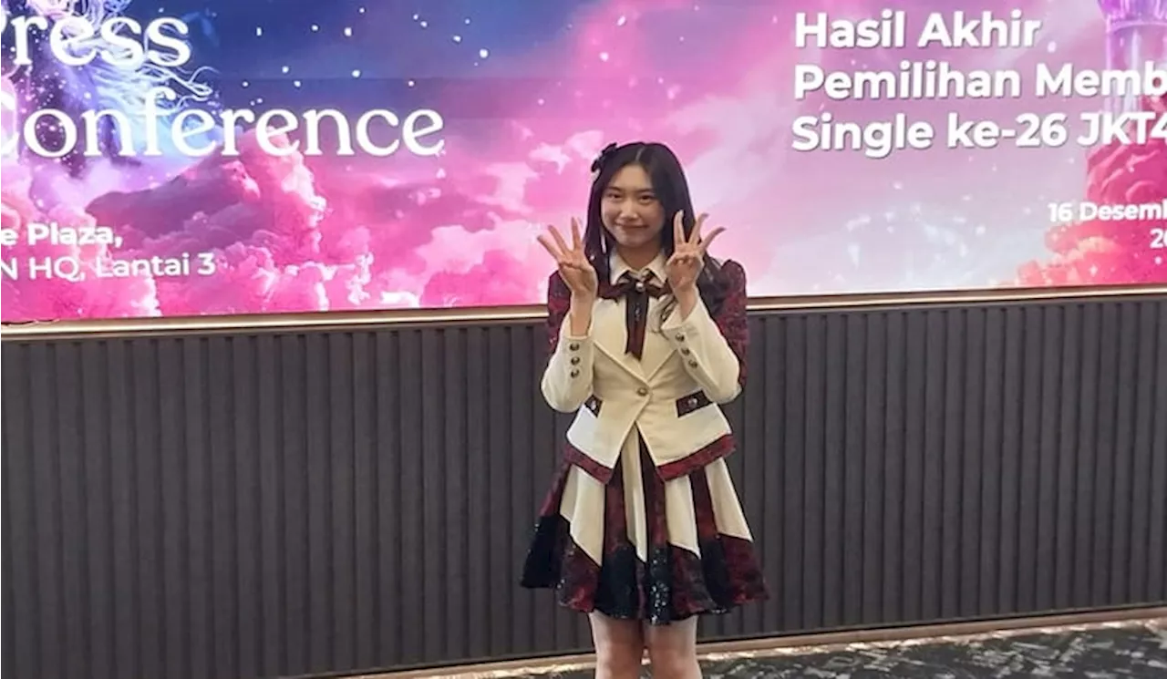 Jessi JKT48 Ungkap Rasa Syukur dan Harapan Usai Raih Posisi Ketiga di Pemilihan Member Single ke-26