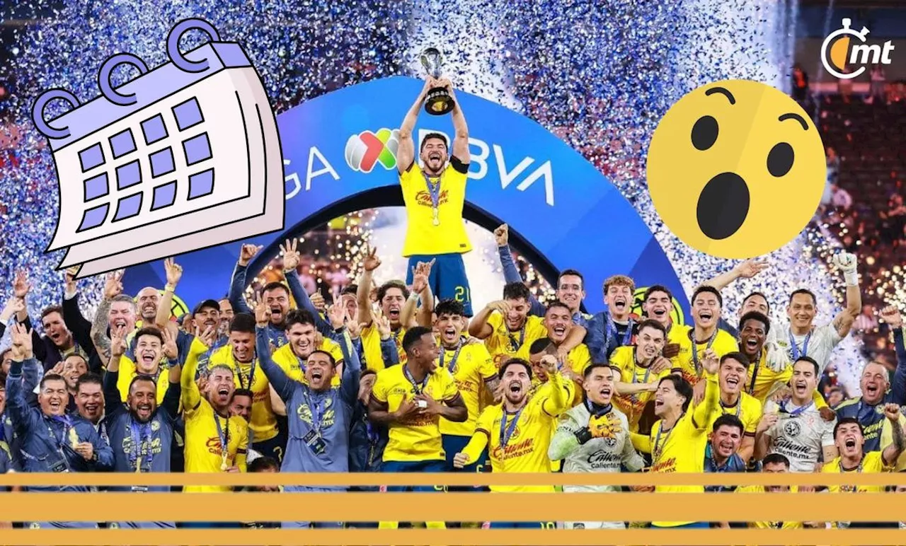 América: Así quedó el calendario del TRICAMPEÓN para Clausura 2025