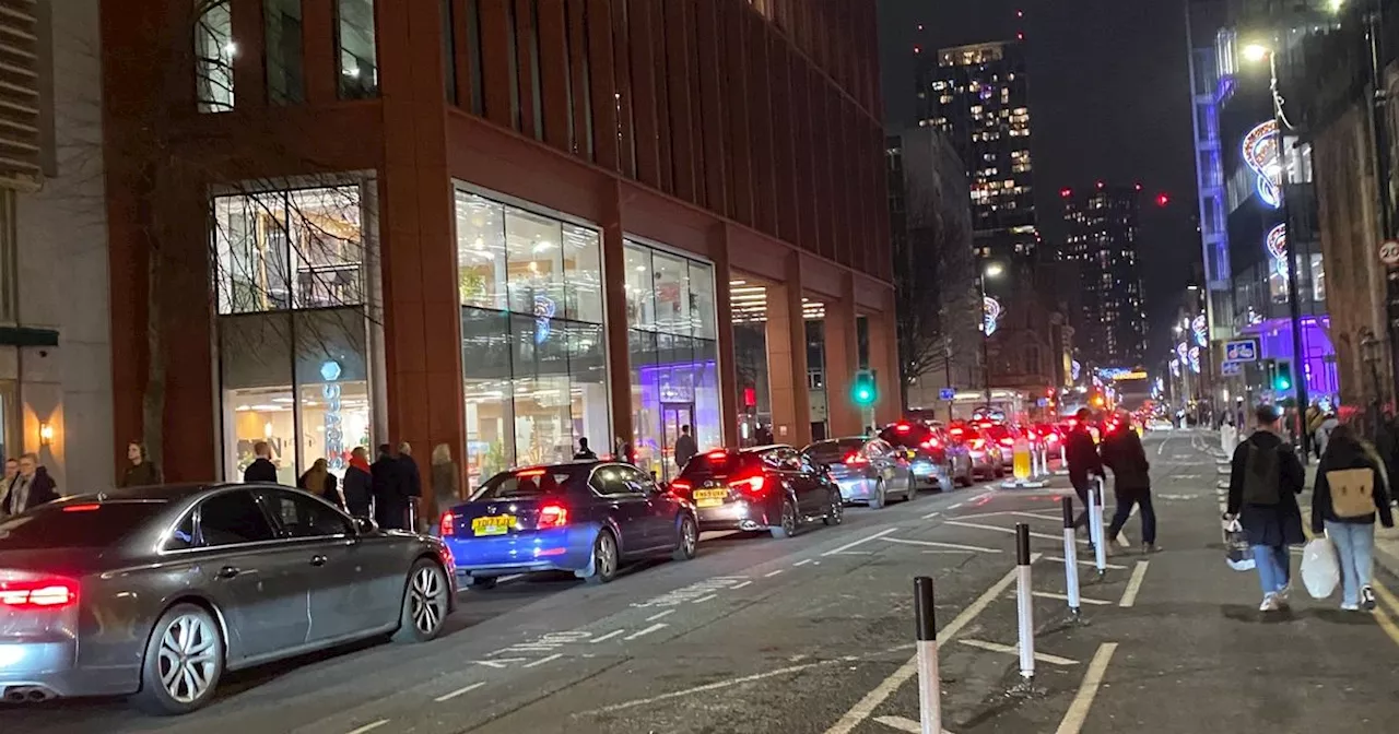 'An absolute joke': Fury over Deansgate cycle lanes after weekend of gridlock