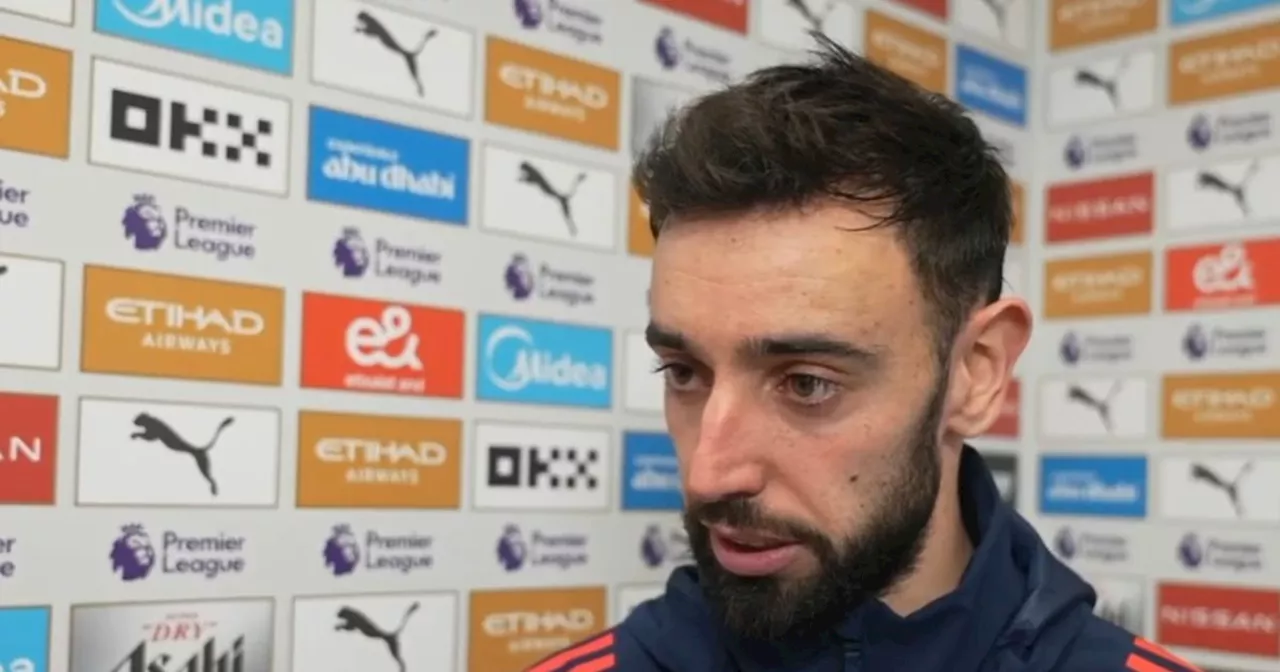 Bruno Fernandes reveals the key to Man United's incredible comeback vs Man City