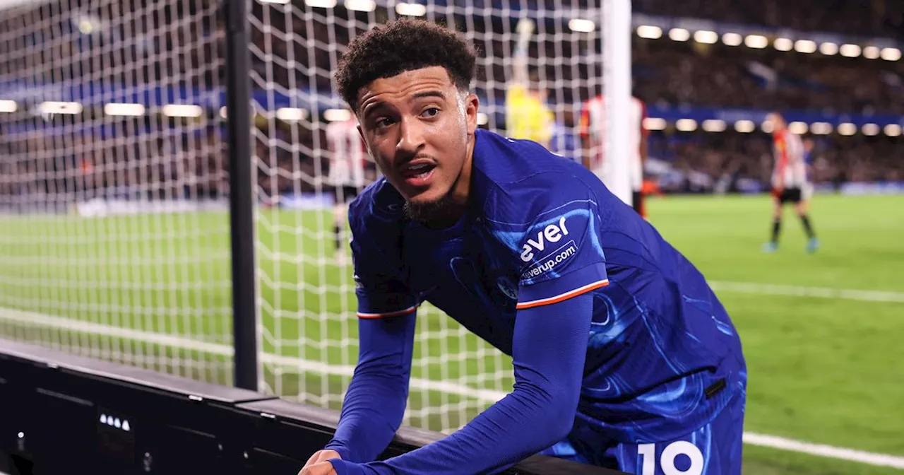 Jadon Sancho sends Chelsea message after Man United handed £25m transfer boost