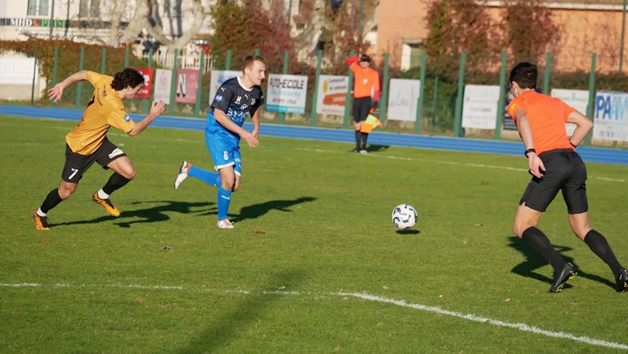 Football : en National 3, Romain Défossé marque et sort Aigues-Mortes de l’ornière