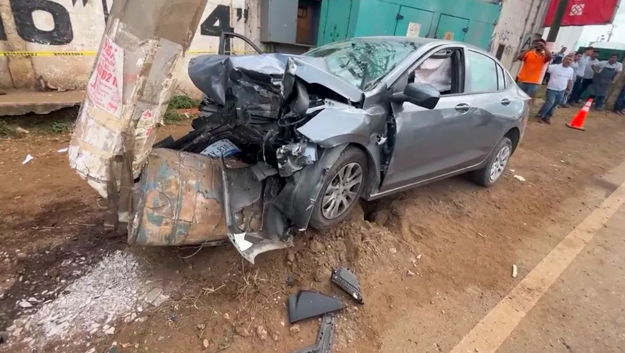 Hay cinco personas lesionadas tras accidente en la avenida de la Industria