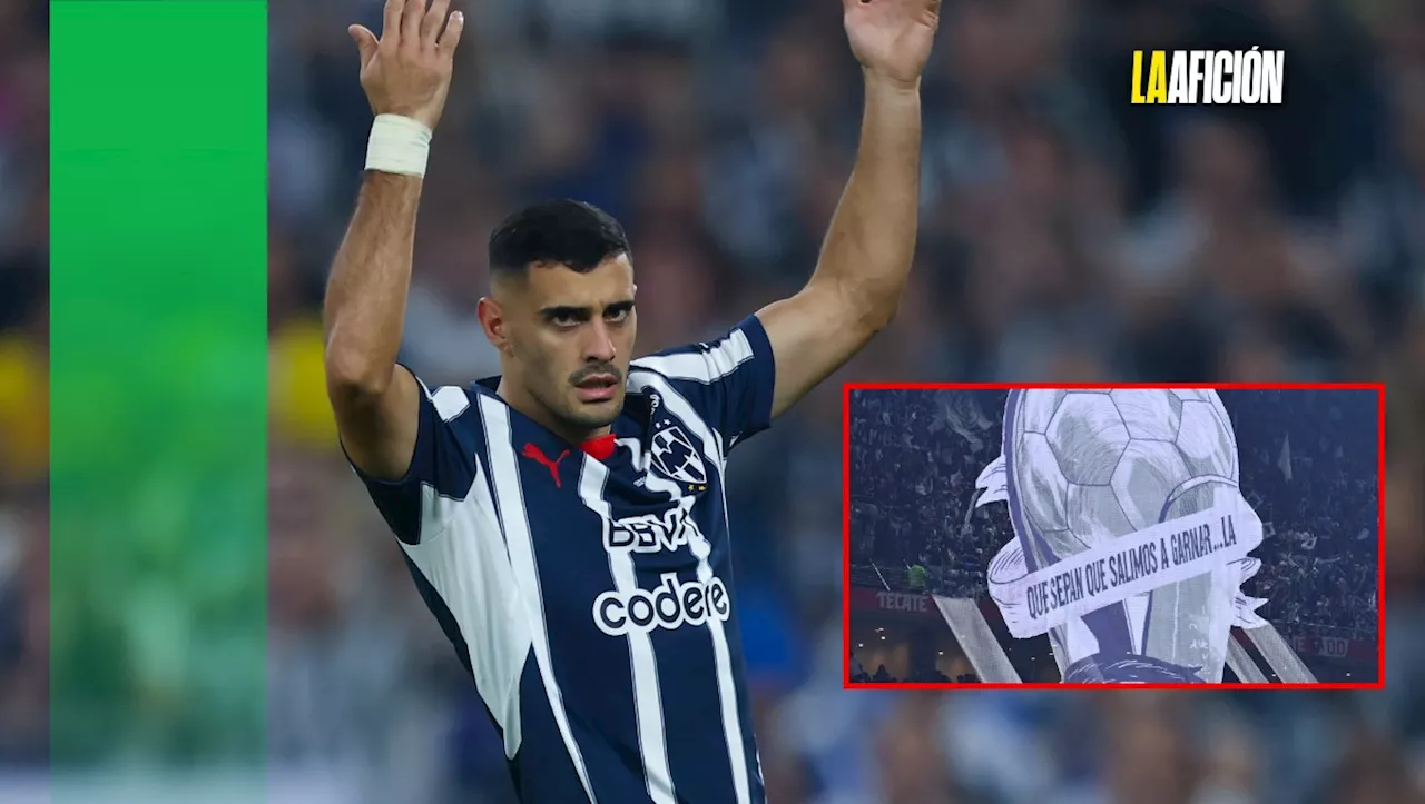 ¿Lo notaste? El 'increíble' tifo que presentó Rayados para la final tiene un error de ortografía