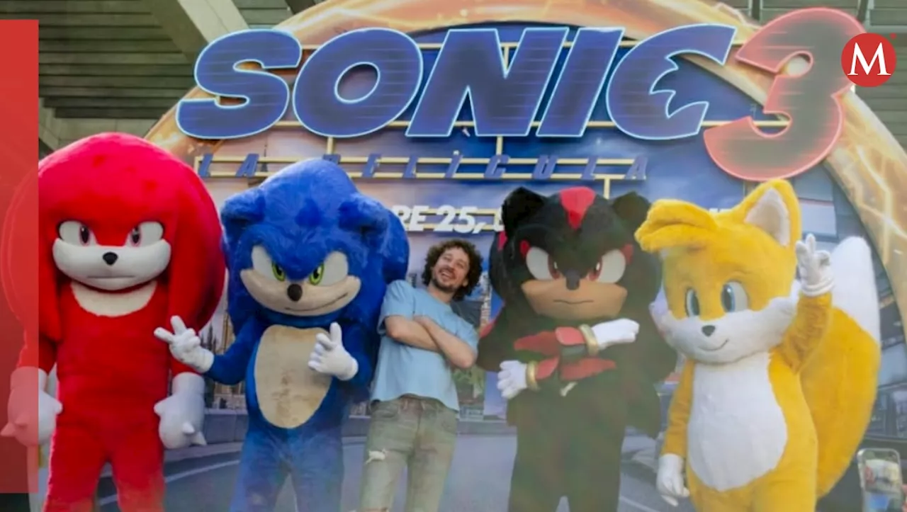 Luisito Comunica está de regreso para 'Sonic 3'; 'no es solo de risa'