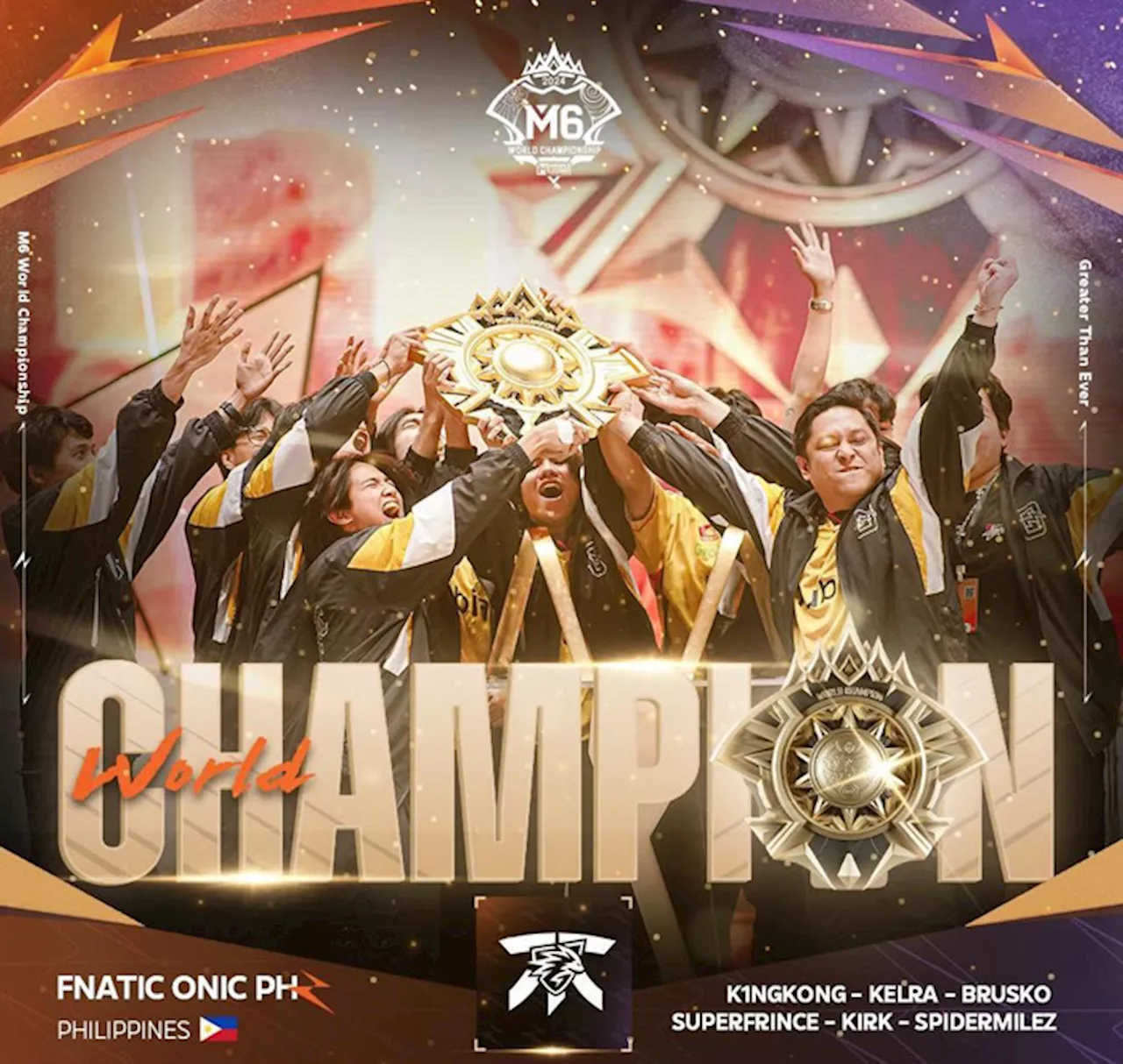 Fnatic Onic PH captures M6 World Championship