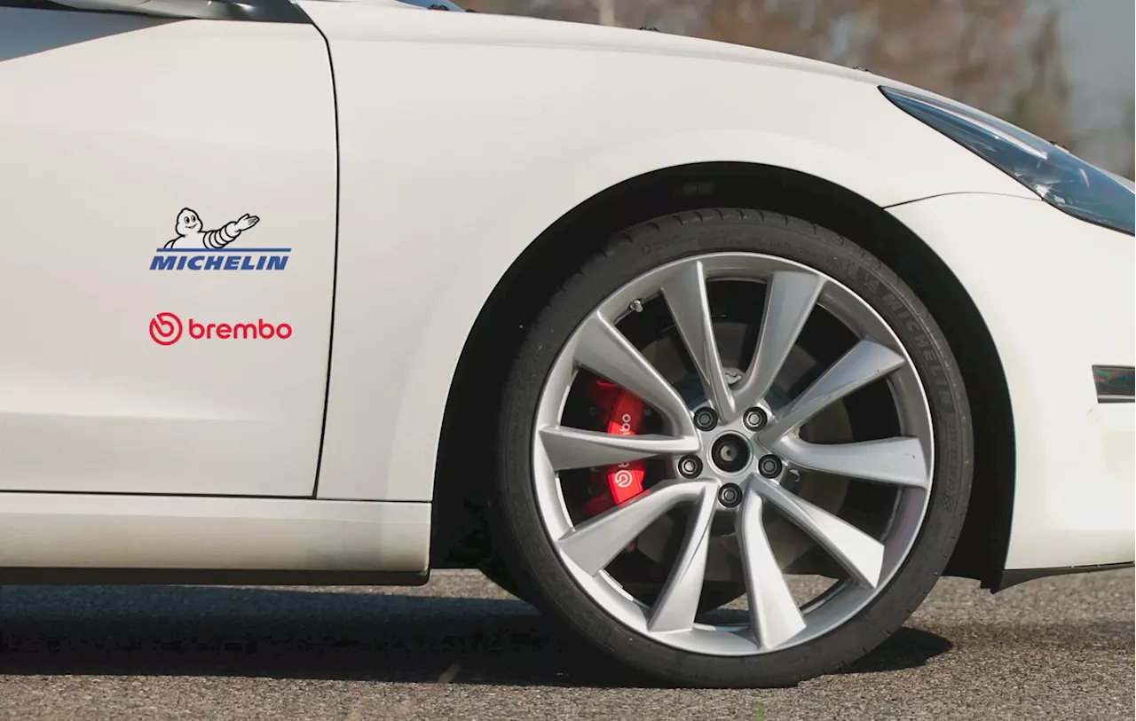 Michelin and Brembo are reducing braking distances with AI