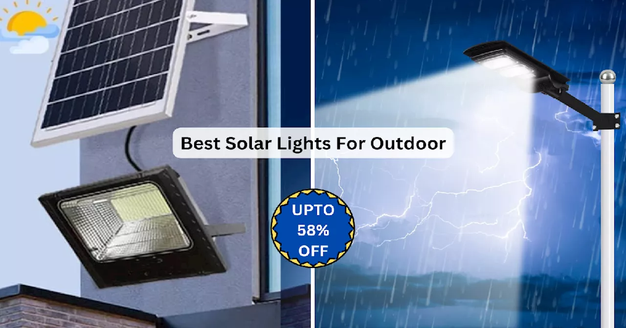 Amazon Offers: आपके घर के गार्डन को 5 स्टार फील देंगी ये Solar Light For Outdoor, 58% तक के डिस्काउंट पर हो रही बिक्री