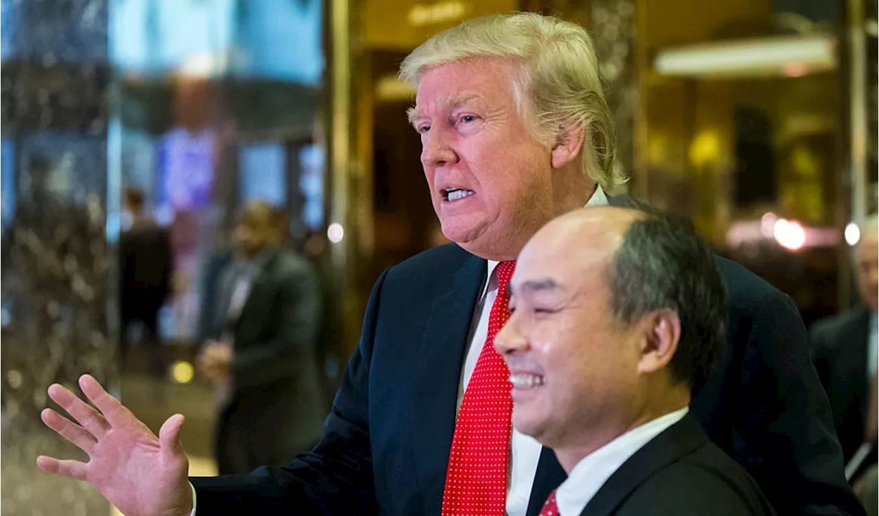 Softbank CEO Masayoshi Son to announce $100 billion investment in U.S. during visit with Trump