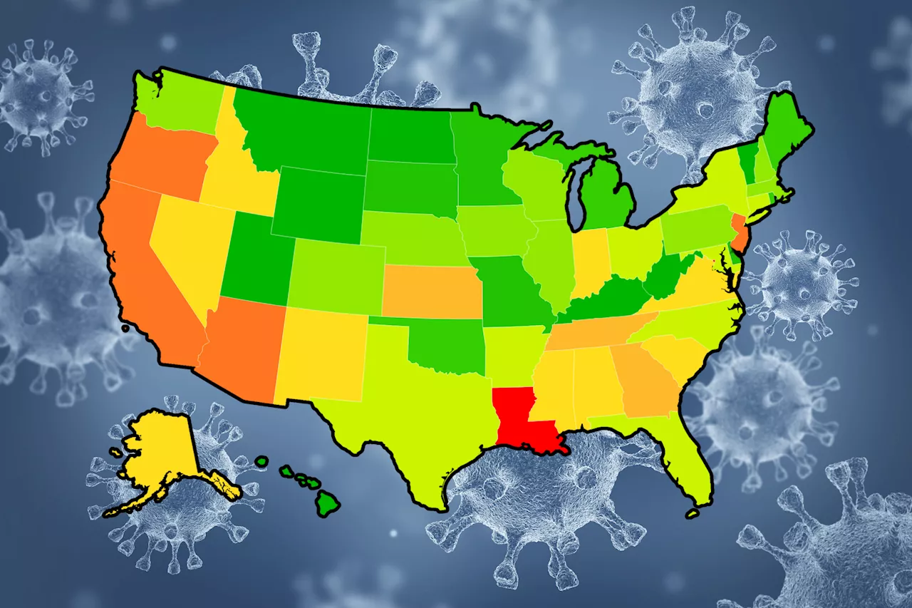 Flu Season: CDC Map Reveals Rates Across US