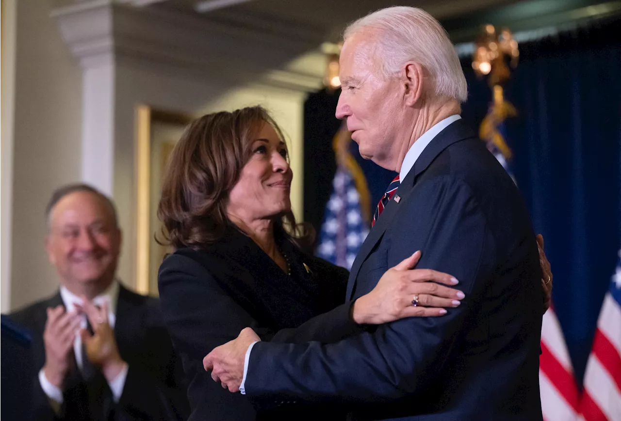 Joe Biden Tells Kamala Harris 'You're Not Going Anywhere' After Loss