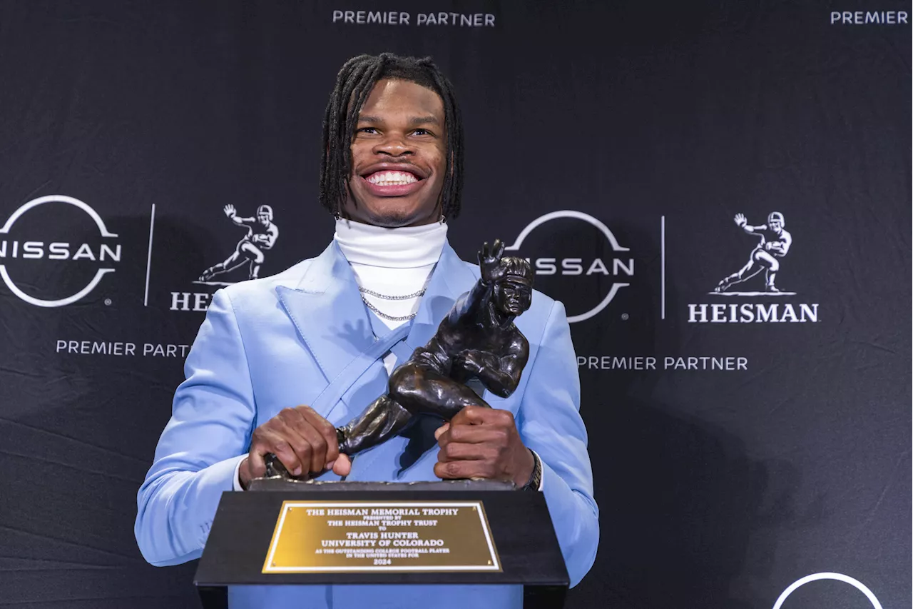 Travis Hunter's Father Breaks Down in Tears After Son Wins Heisman Trophy