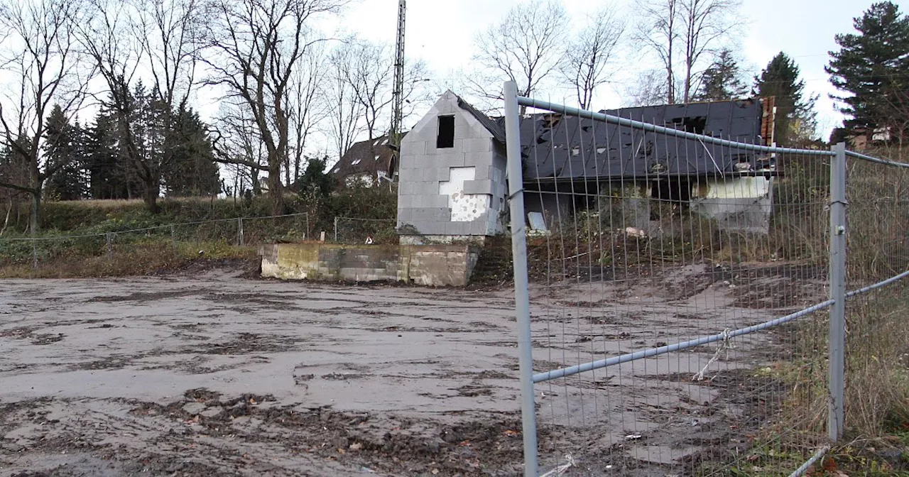 Bordellruine in Hiddenhausen: Letzte Reste der „Kitty Bar“ verschwinden