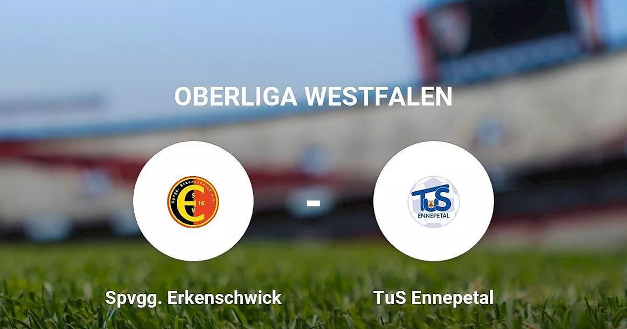 Das Match zwischen der Spvgg. Erkenschwick und dem TuS Ennepetal endet unentschieden