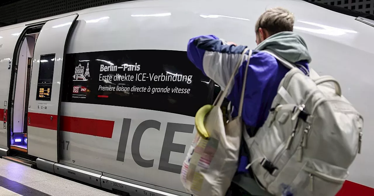 Erster Direkt-ICE fährt von Berlin nach Paris