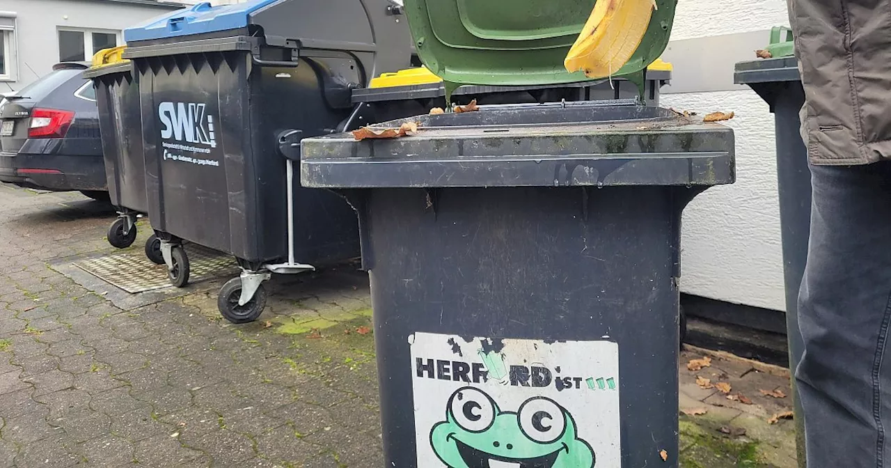 Herford greift durch: Darum kontrolliert die Stadt künftig die Biotonnen