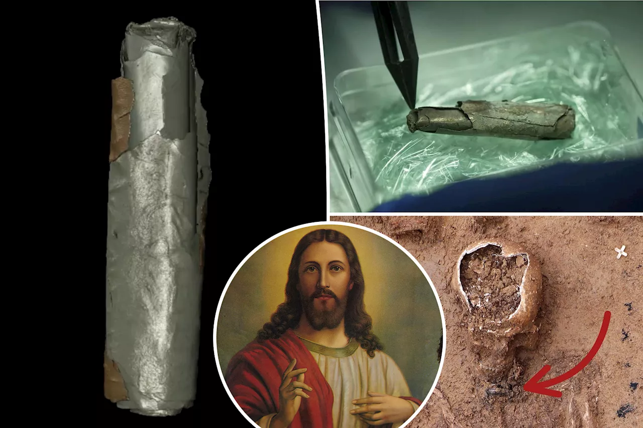 Ancient engraved amulet could ‘turn back history’ of Christianity, experts claim