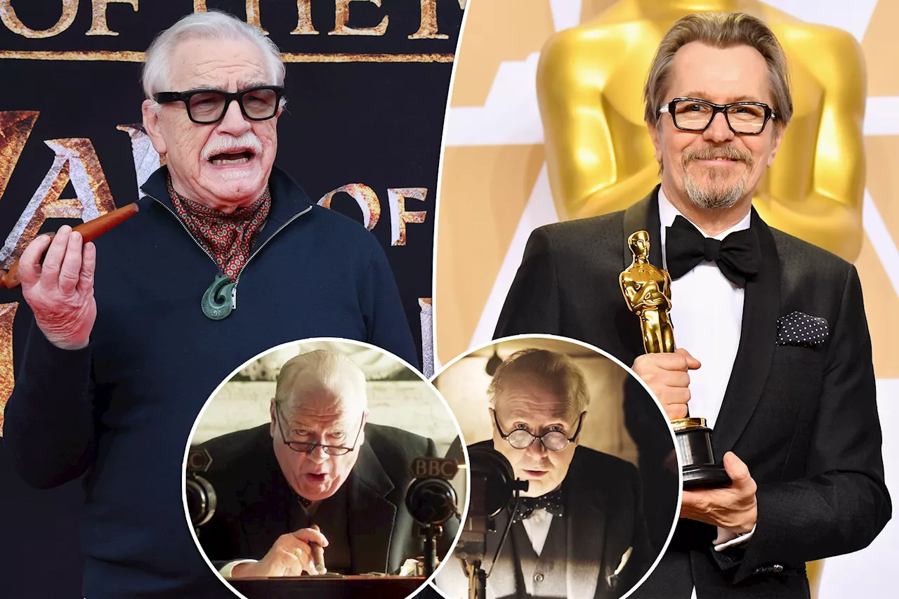 Brian Cox blasts 'nonsense' Oscars and shades Gary Oldman's Winston Churchill role: 'My performance is better'